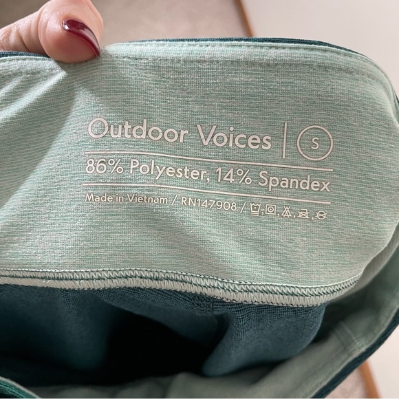 Outdoor Voices color block leggings small - Picture 4 of 4